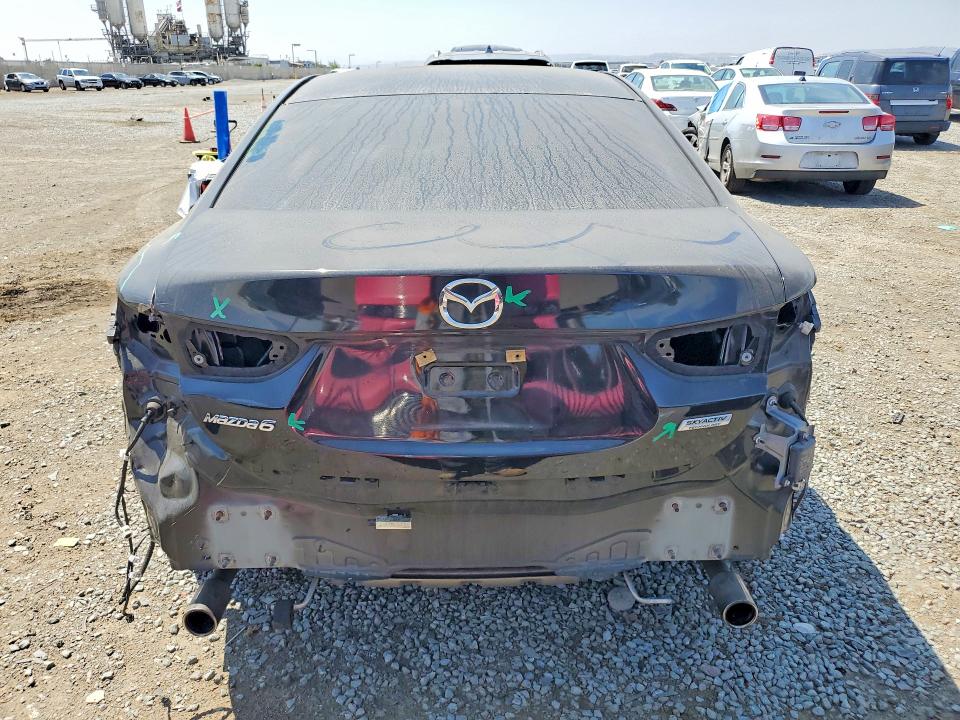 61786086 :رقم المزاد ، JM1GL1V53H1120929 vin ، 2017 Mazda 6 مزاد بيع