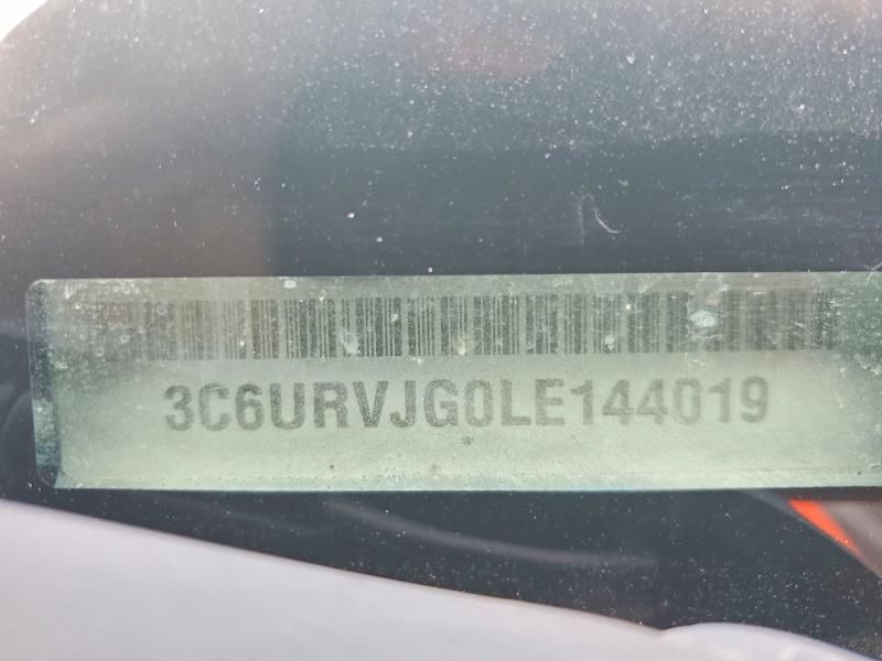 Aukcja sprzedaży 2020 Ram Promaster 3500, vin: 3C6URVJG0LE144019, numer aukcji: 65061516