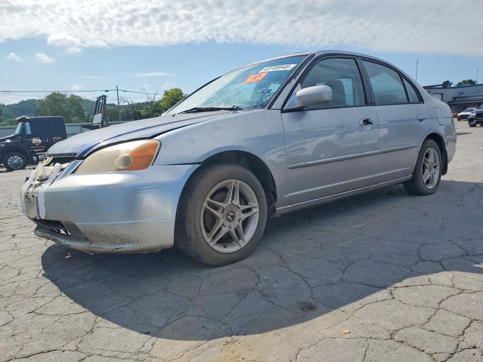 63705946 :رقم المزاد ، 1HGES25712L002165 vin ، 2002 Honda Civic مزاد بيع