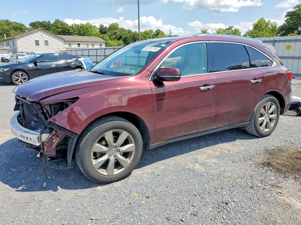 2016 Acura Mdx მანქანა იყიდება აუქციონზე, vin: 5FRYD4H91GB007907, აუქციონის ნომერი: 65724776