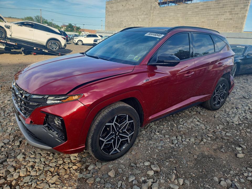 2023 Hyundai Tucson მანქანა იყიდება აუქციონზე, vin: KM8JFCAE6PU232728, აუქციონის ნომერი: 66446846