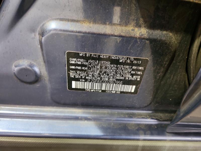 Продажа на аукционе авто 2013 Subaru Xv Crosstrek, vin: JF2GPAVC0D2862956, номер лота: 64274326