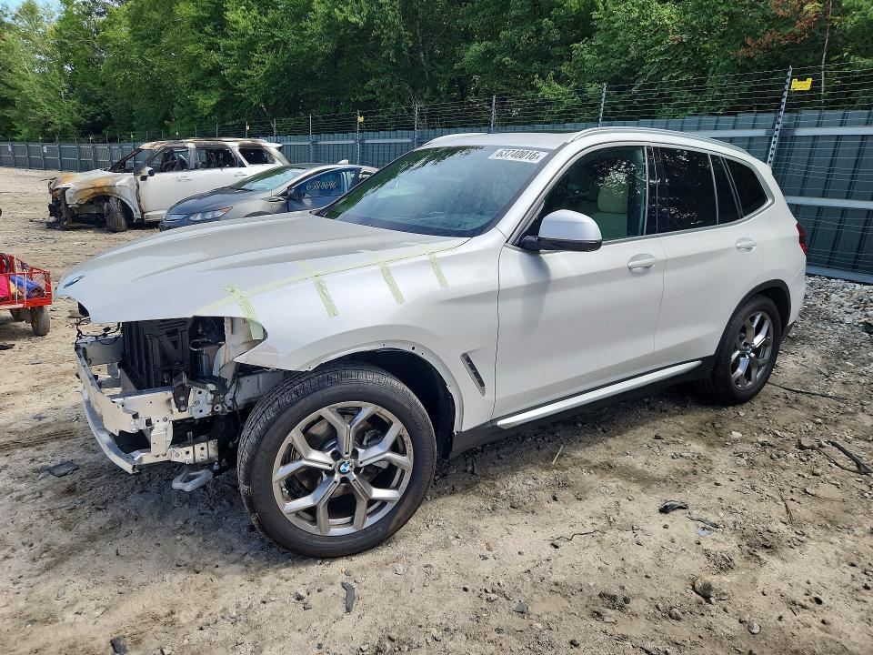 63740016 :رقم المزاد ، 5UXTY5C08M9F00702 vin ، 2021 Bmw X3 مزاد بيع