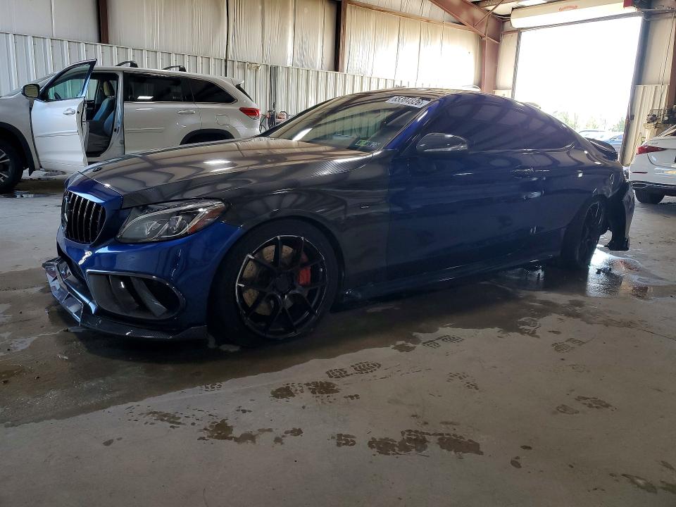65304826 :رقم المزاد ، WDDWJ6EB6HF448259 vin ، 2017 Mercedes-benz C مزاد بيع