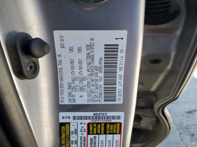 66460806 :رقم المزاد ، 5TFCZ5AN0LX217070 vin ، 2020 Toyota Tacoma مزاد بيع