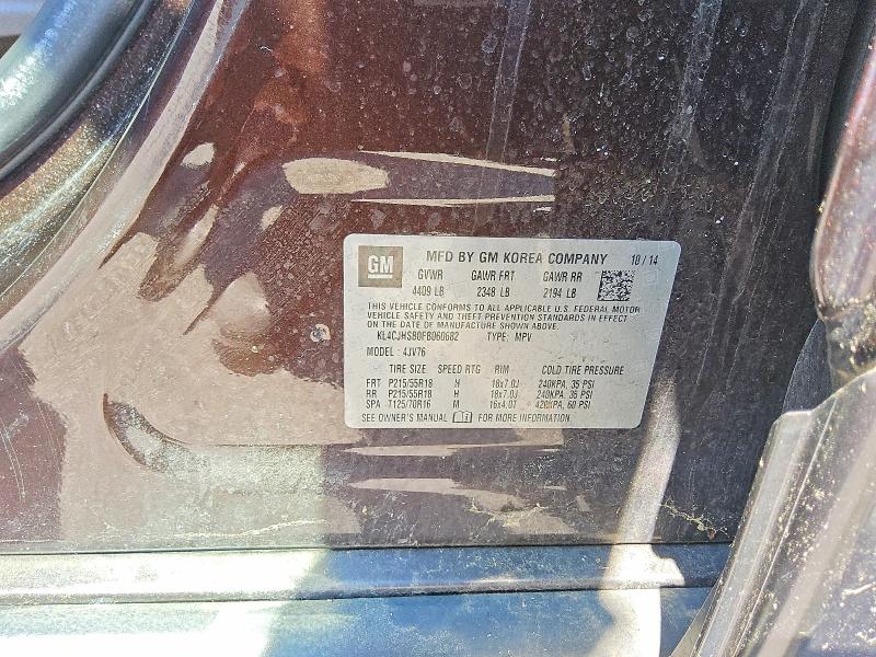Продажа на аукционе авто 2015 Buick Encore, vin: KL4CJHSB0FB060682, номер лота: 61934816