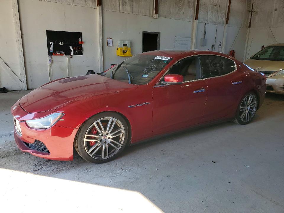 Продажа на аукционе авто 2015 Maserati Ghibli, vin: ZAM57RTA0F1146200, номер лота: 63639776