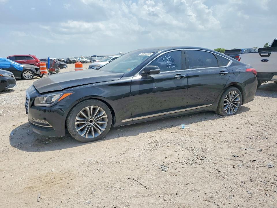 2017 Genesis G80 მანქანა იყიდება აუქციონზე, vin: KMHGN4JE6HU206893, აუქციონის ნომერი: 63647966