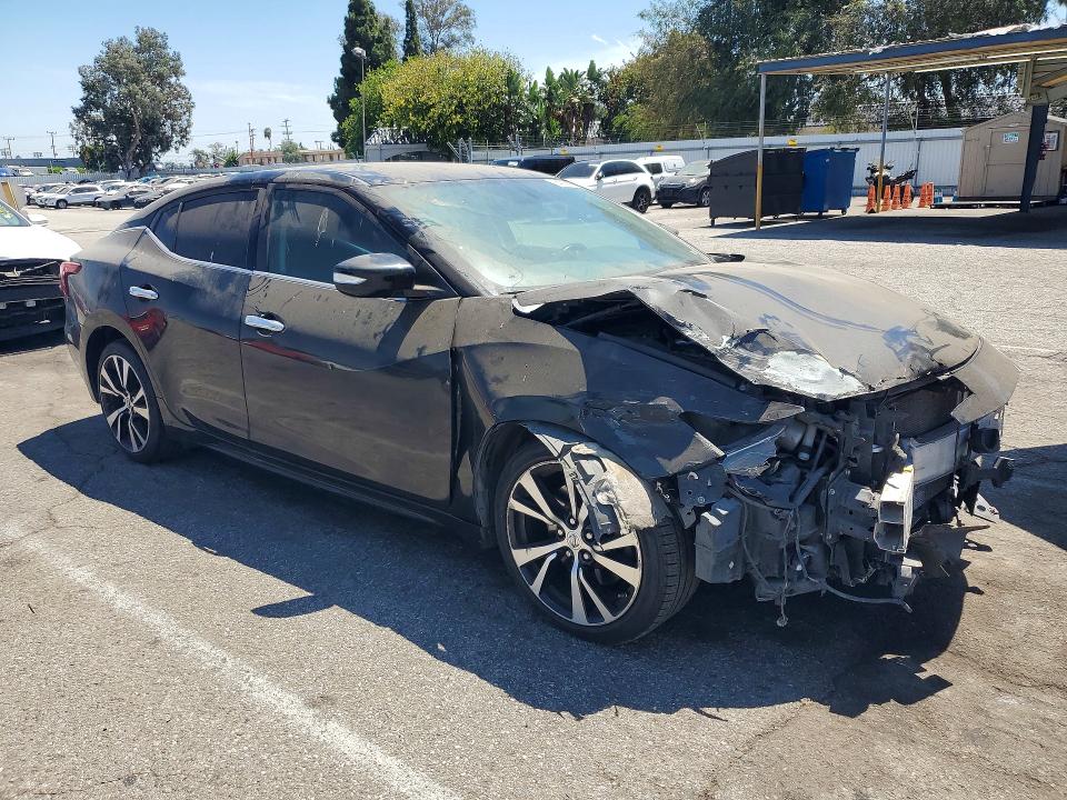2018 Nissan Maxima მანქანა იყიდება აუქციონზე, vin: 1N4AA6AP8JC384597, აუქციონის ნომერი: 64930936