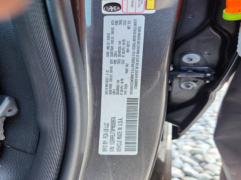 64903956 :رقم المزاد ، 1C6RREJT9PN559974 vin ، 2023 Ram 1500 مزاد بيع