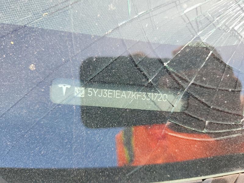 Aukcja sprzedaży 2019 Tesla Model 3, vin: 5YJ3E1EA7KF331720, numer aukcji: 66692086