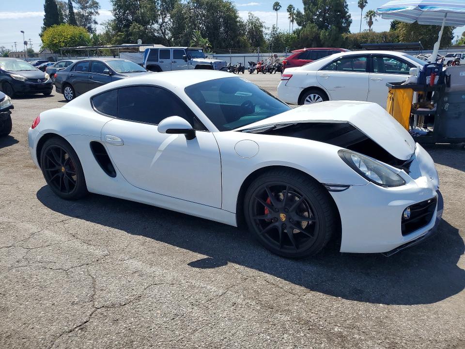 63954866 :رقم المزاد ، WP0AA2A84FK162003 vin ، 2015 Porsche Cayman مزاد بيع