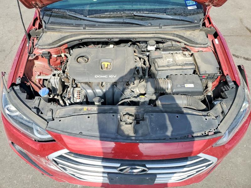 64698386 :رقم المزاد ، KMHD84LFXHU358711 vin ، 2017 Hyundai Elantra مزاد بيع