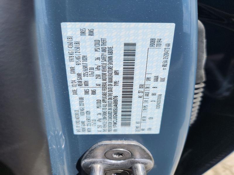 66519296 :رقم المزاد ، 1FMCU0GN8SUA68976 vin ، 2025 Ford Escape مزاد بيع