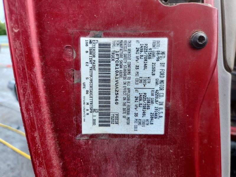 Продаж на аукціоні авто 1997 Ford Ranger, vin: 1FTCR10A1VUA25460, номер лоту: 65720066