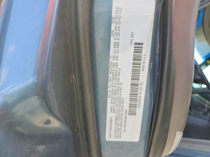 Aukcja sprzedaży 2006 Subaru Baja, vin: 4S4BT62C066107609, numer aukcji: 64673746