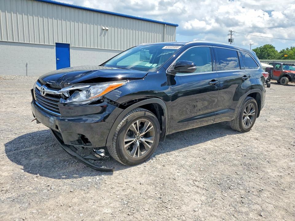 2016 Toyota Highlander მანქანა იყიდება აუქციონზე, vin: 5TDJKRFH2GS315504, აუქციონის ნომერი: 63440906