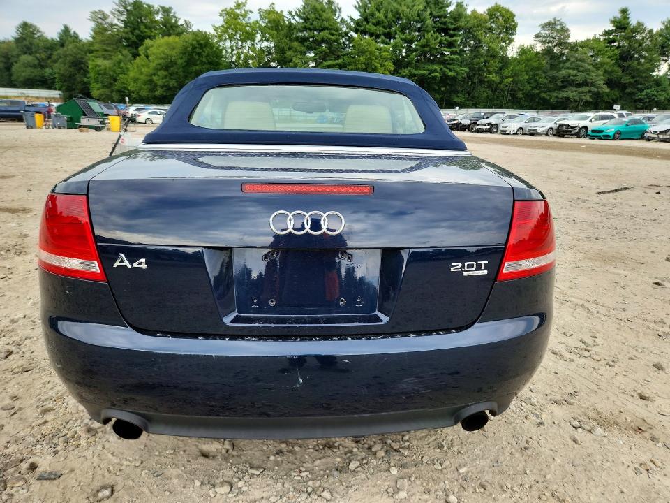 Aukcja sprzedaży 2008 Audi A4 2.0t Ca, vin: WAUDF48H48K004535, numer aukcji: 66248896