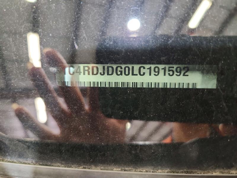 Aukcja sprzedaży 2020 Dodge Durango, vin: 1C4RDJDG0LC191592, numer aukcji: 66665766