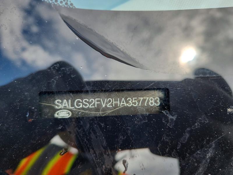 Aukcja sprzedaży 2017 Land Rover Range Rover, vin: SALGS2FV2HA357783, numer aukcji: 65693016