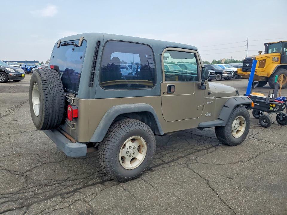 2002 Jeep Wrangler / Tj მანქანა იყიდება აუქციონზე, vin: 1J4FA49S82P774892, აუქციონის ნომერი: 61389396