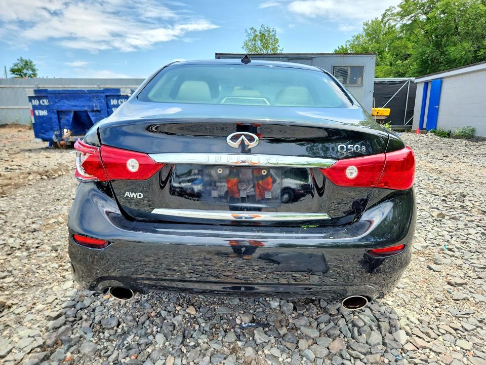 63996216 :رقم المزاد ، JN1BV7AR4FM396499 vin ، 2015 Infiniti Q50 مزاد بيع