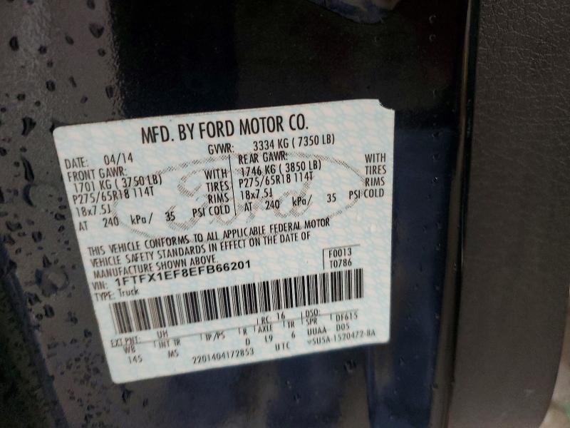 Aukcja sprzedaży 2014 Ford F150, vin: 1FTFX1EF8EFB66201, numer aukcji: 63226286