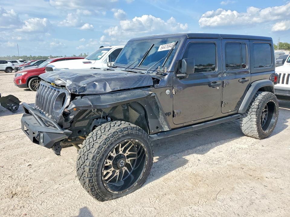 64476946 :رقم المزاد ، 1C4HJXDM0MW728281 vin ، 2021 Jeep Wrangler Unlimited مزاد بيع