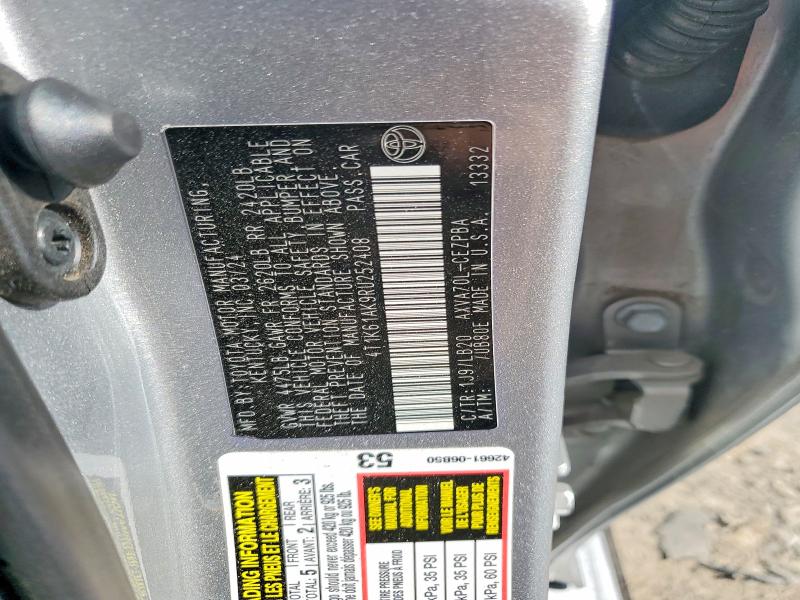 Продаж на аукціоні авто 2024 Toyota Camry, vin: 4T1K61AK9RU252408, номер лоту: 65238106
