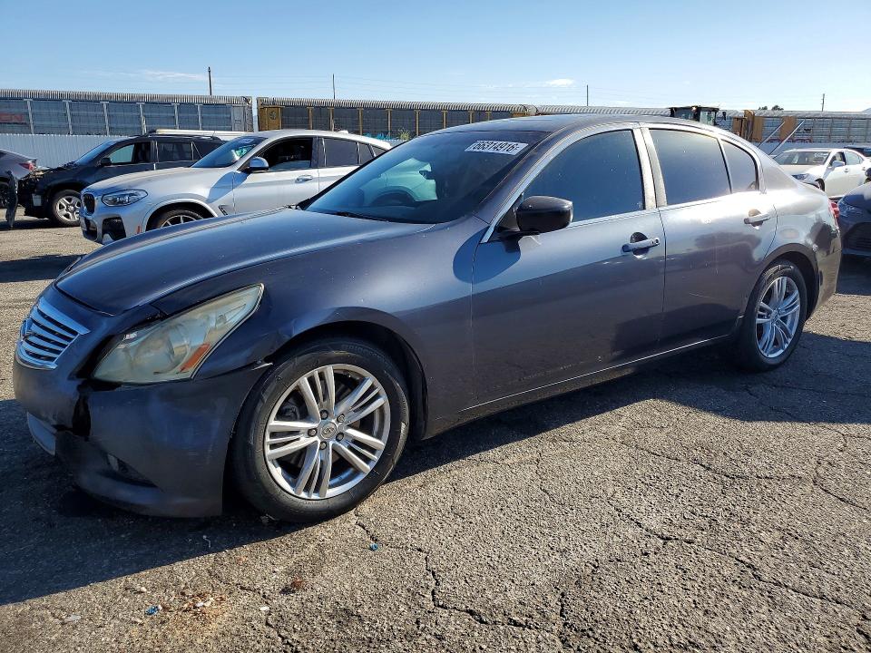 2011 Infiniti G25 Sedan მანქანა იყიდება აუქციონზე, vin: JN1DV6AP1BM601062, აუქციონის ნომერი: 66314916