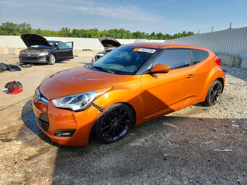 Auction sale of the 2012 Hyundai Veloster, vin: KMHTC6AD7CU071648, lot number: 64222256