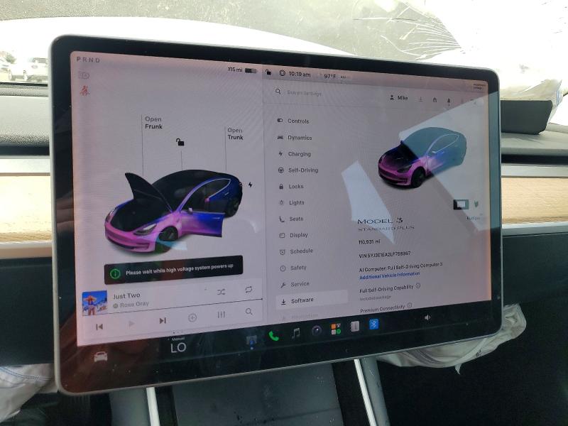 2020 Tesla Model 3 მანქანა იყიდება აუქციონზე, vin: 5YJ3E1EA2LF798867, აუქციონის ნომერი: 64238916