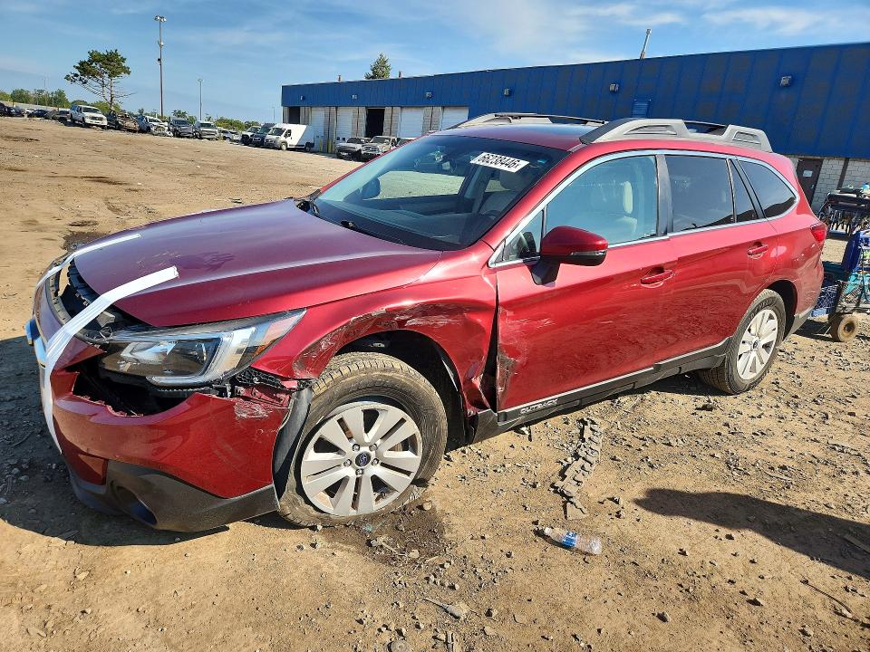 66238446 :رقم المزاد ، 4S4BSAHC0K3244817 vin ، 2019 Subaru Outback مزاد بيع