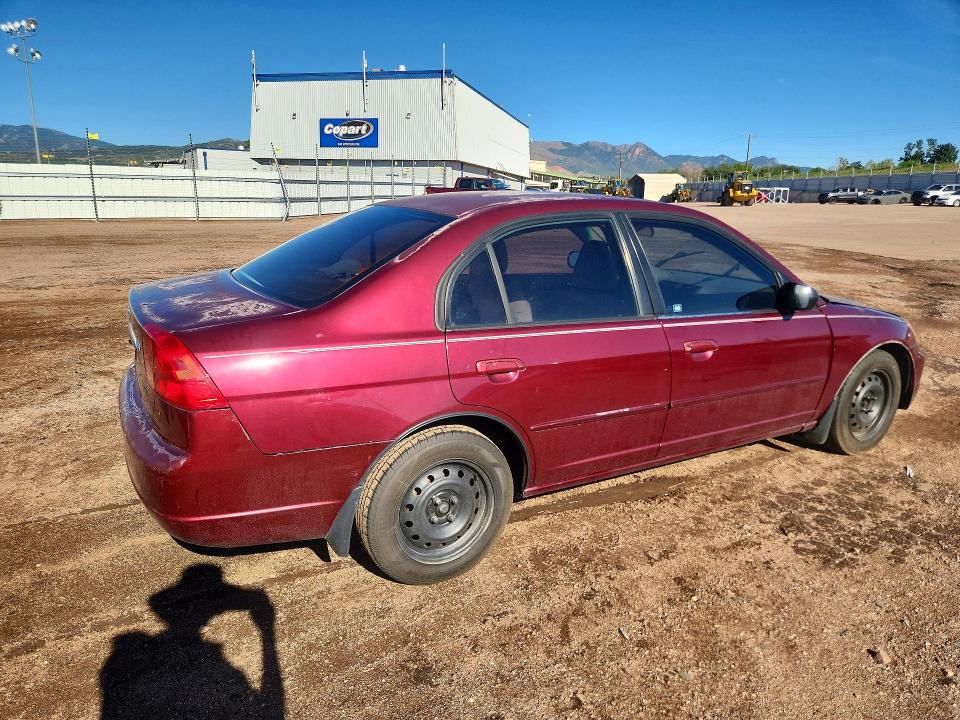 Продаж на аукціоні авто 2002 Honda Civic, vin: 1HGES26892L001661, номер лоту: 64785996