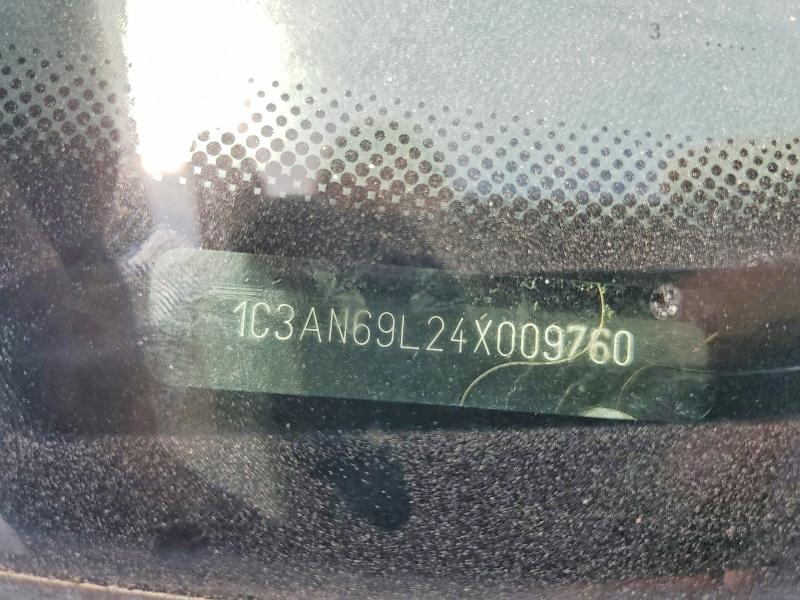 65458306 :رقم المزاد ، 1C3AN69L24X009760 vin ، 2004 Chrysler Crossfire مزاد بيع