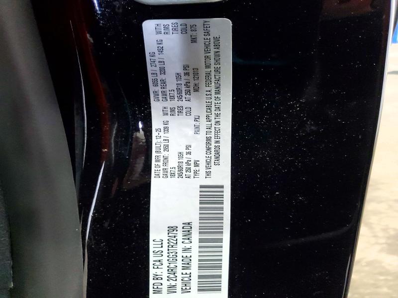Продаж на аукціоні авто 2026 Chrysler Pacifica, vin: 2C4RC1GG3TR224798, номер лоту: 63689756