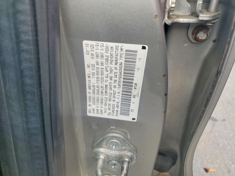 Продажа на аукционе авто 2010 Acura Rdx, vin: 5J8TB1H22AA006284, номер лота: 62992946