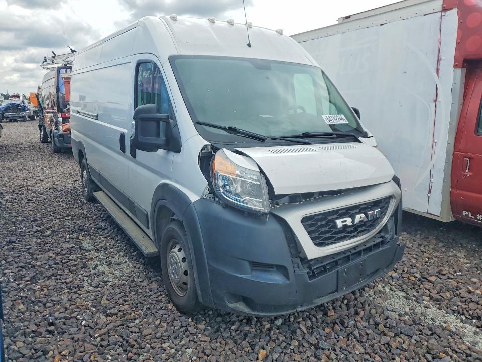 64742246 :رقم المزاد ، 3C6URVJG6LE125233 vin ، 2020 Ram Promaster 3500 مزاد بيع