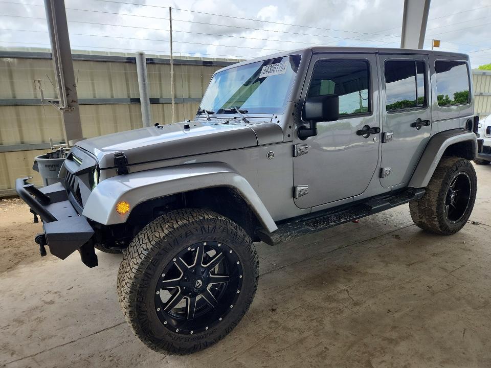 64306176 :رقم المزاد ، 1C4BJWEG9HL530427 vin ، 2017 Jeep Wrangler Unlimited مزاد بيع