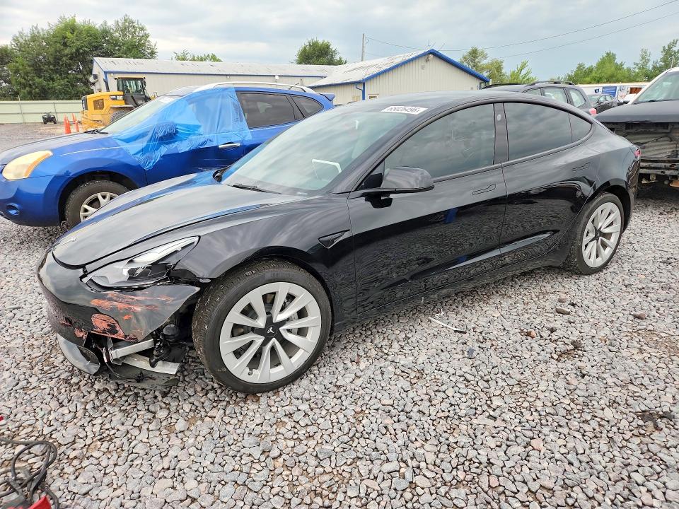 Auction sale of the 2022 Tesla Model 3, vin: 5YJ3E1EA0NF376244, lot number: 65026496