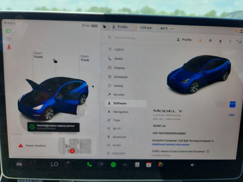 Продажа на аукционе авто 2023 Tesla Model Y, vin: 7SAYGDEE6PA148160, номер лота: 64961376