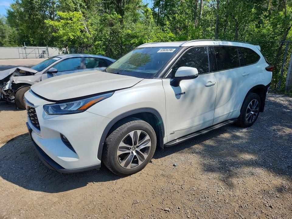 63636396 :رقم المزاد ، 5TDGBRCH2LS009301 vin ، 2020 Toyota Highlander مزاد بيع
