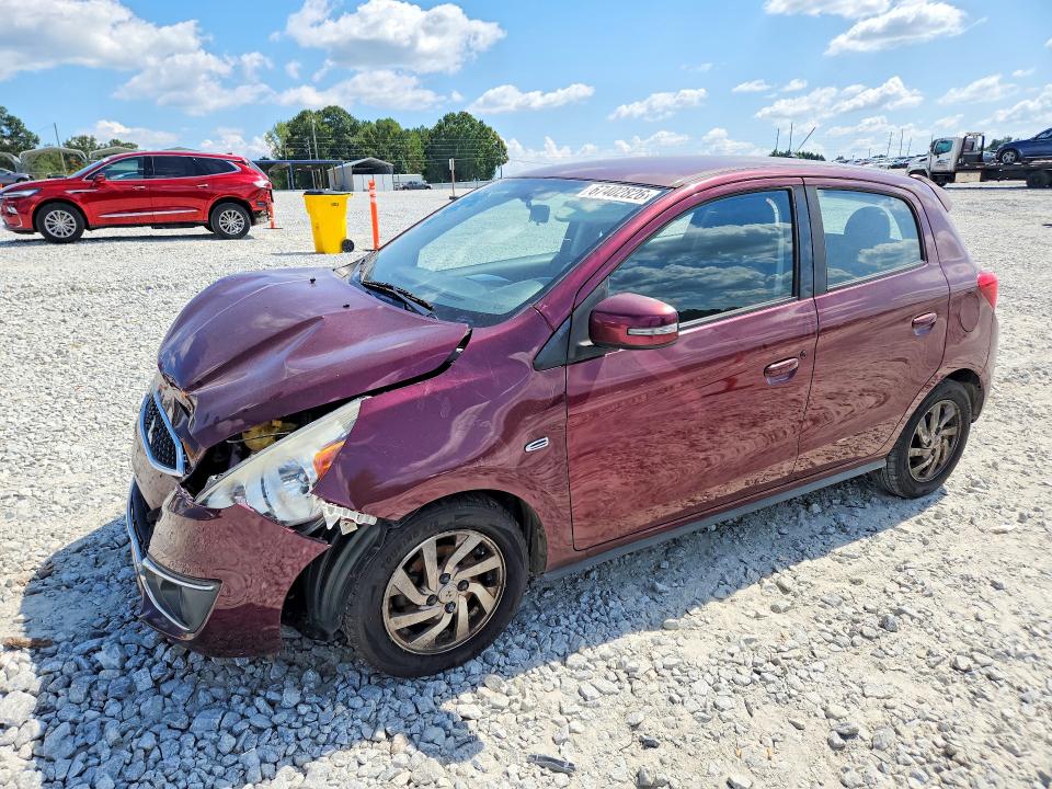 2018 Mitsubishi Mirage მანქანა იყიდება აუქციონზე, vin: ML32A4HJ1JH003702, აუქციონის ნომერი: 67402826