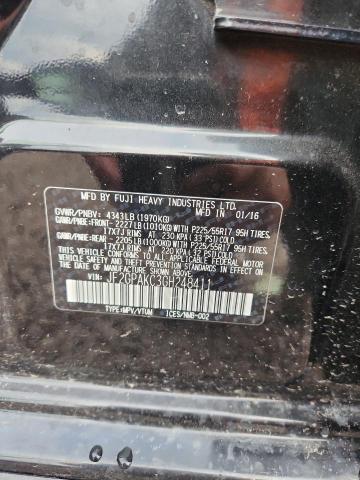 64031266 :رقم المزاد ، JF2GPAKC3GH248411 vin ، 2016 Subaru Crosstrek مزاد بيع