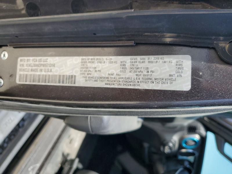 Продаж на аукціоні авто 2023 Jeep Wrangler, vin: 1C4GJXAN3PW671314, номер лоту: 66105556