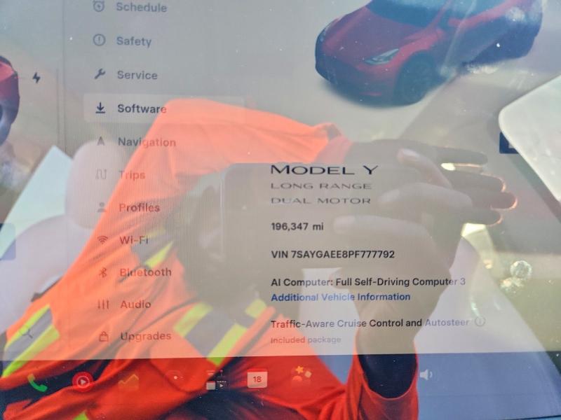 Aukcja sprzedaży 2023 Tesla Model Y, vin: 7SAYGAEE8PF777792, numer aukcji: 65300806