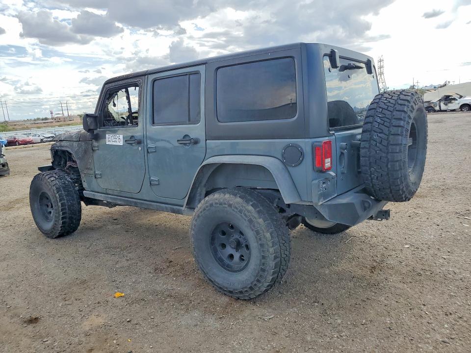 Продажа на аукционе авто 2015 Jeep Wrangler Unlimited, vin: 1C4BJWDGXFL642684, номер лота: 65125516
