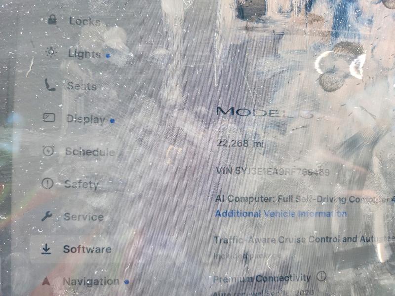 66383296 :رقم المزاد ، 5YJ3E1EA9RF769469 vin ، 2024 Tesla Model 3 مزاد بيع