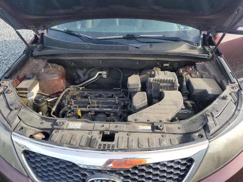 66824426 :رقم المزاد ، 5XYKTCA12BG114670 vin ، 2011 Kia Sorento مزاد بيع