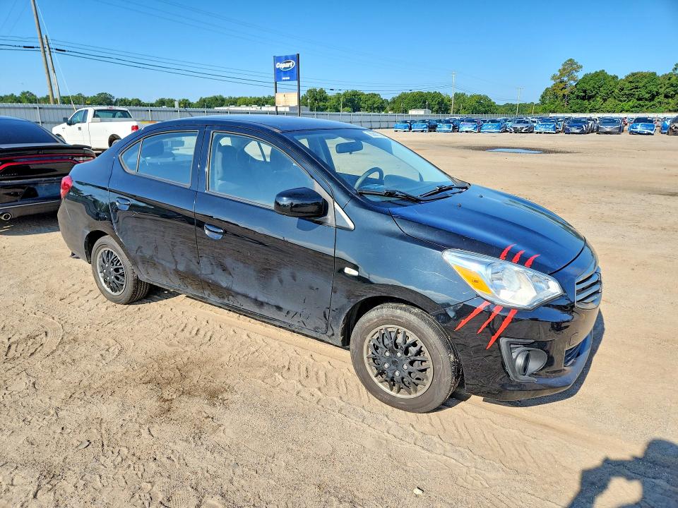 2018 Mitsubishi Mirage მანქანა იყიდება აუქციონზე, vin: ML32F3FJ7JHF10136, აუქციონის ნომერი: 63667216